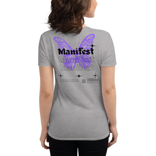 Manifest Women's T-Shirt- (Front & Back)